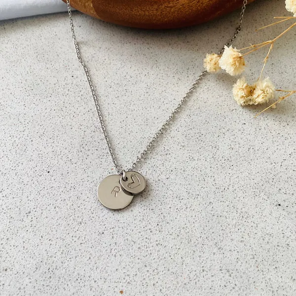 Secret Initial Necklace Grace PK Necklaces